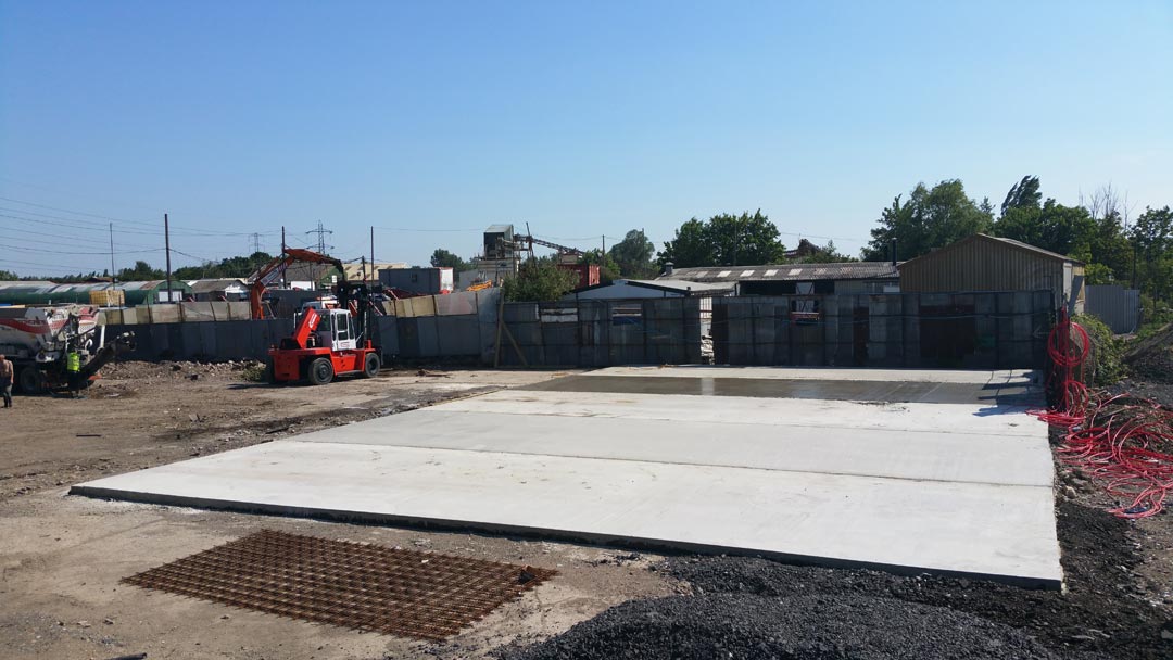 Concrete floor laid by 365 Concrete Concrete floor laid by 365 Concrete