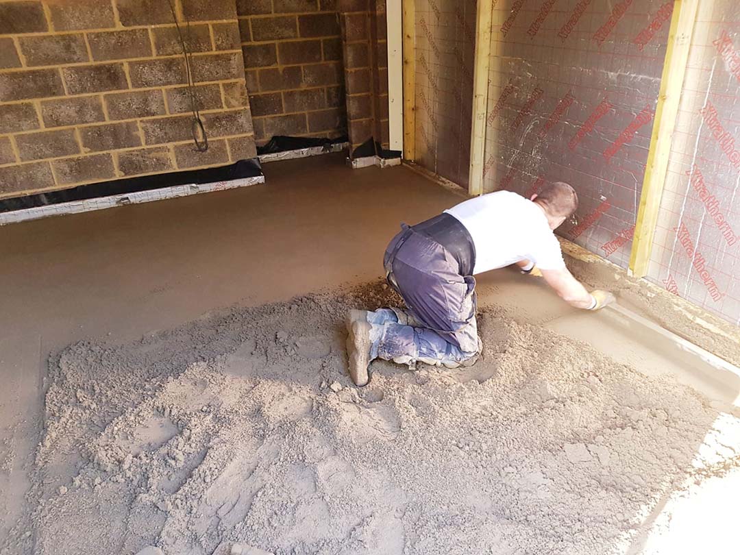 Screed with 365 Concrete
