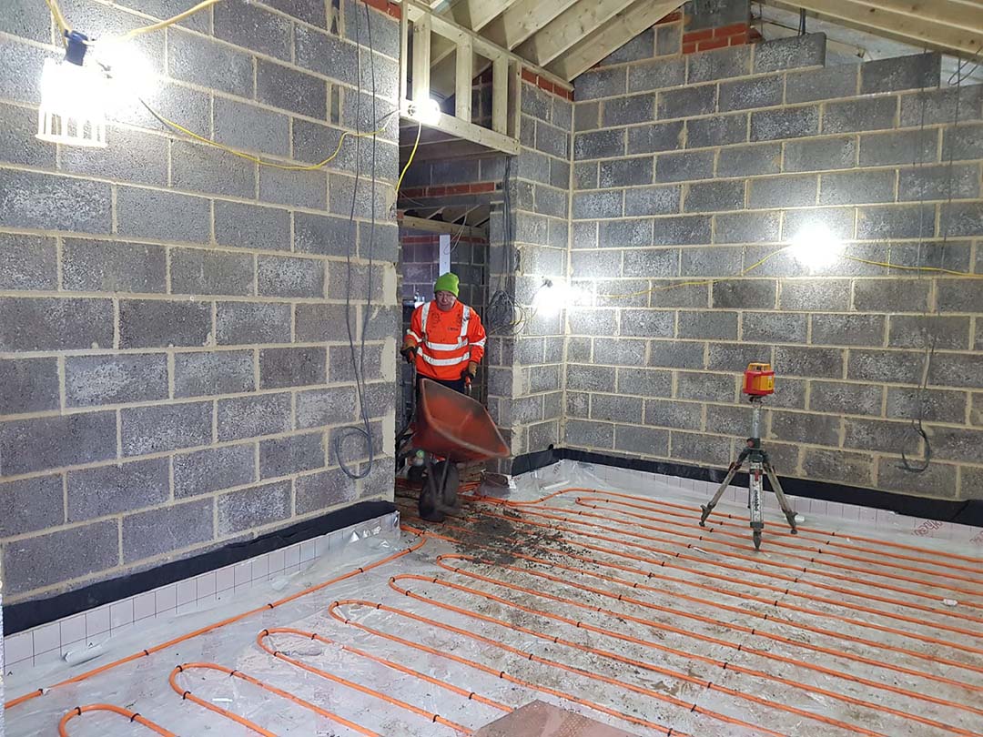Screed with 365 Concrete