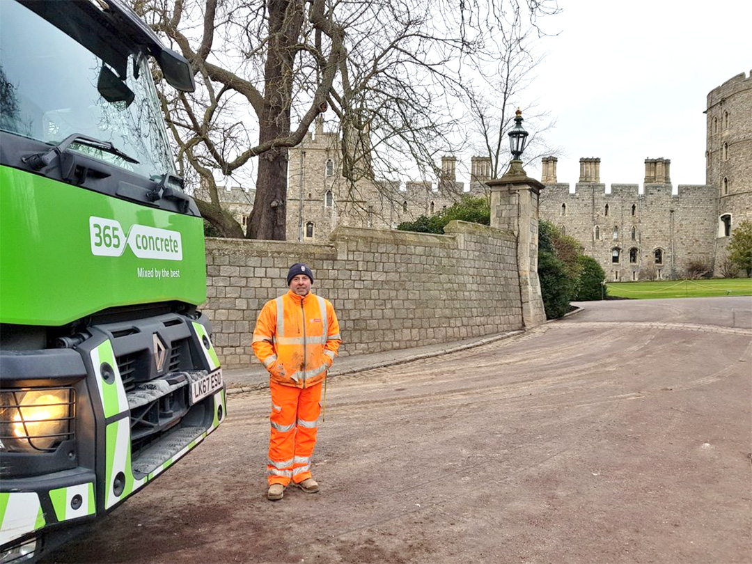 365 Concrete at Windsor Castle