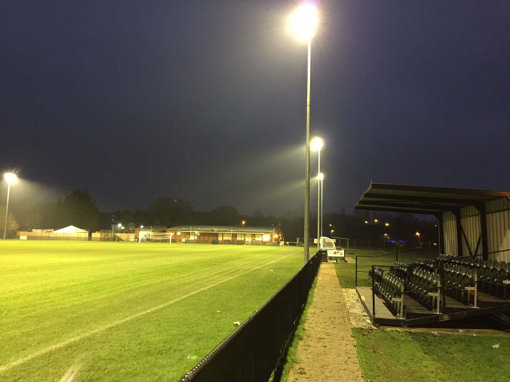 Abbey Rangers ground enhanced by 365 Concrete