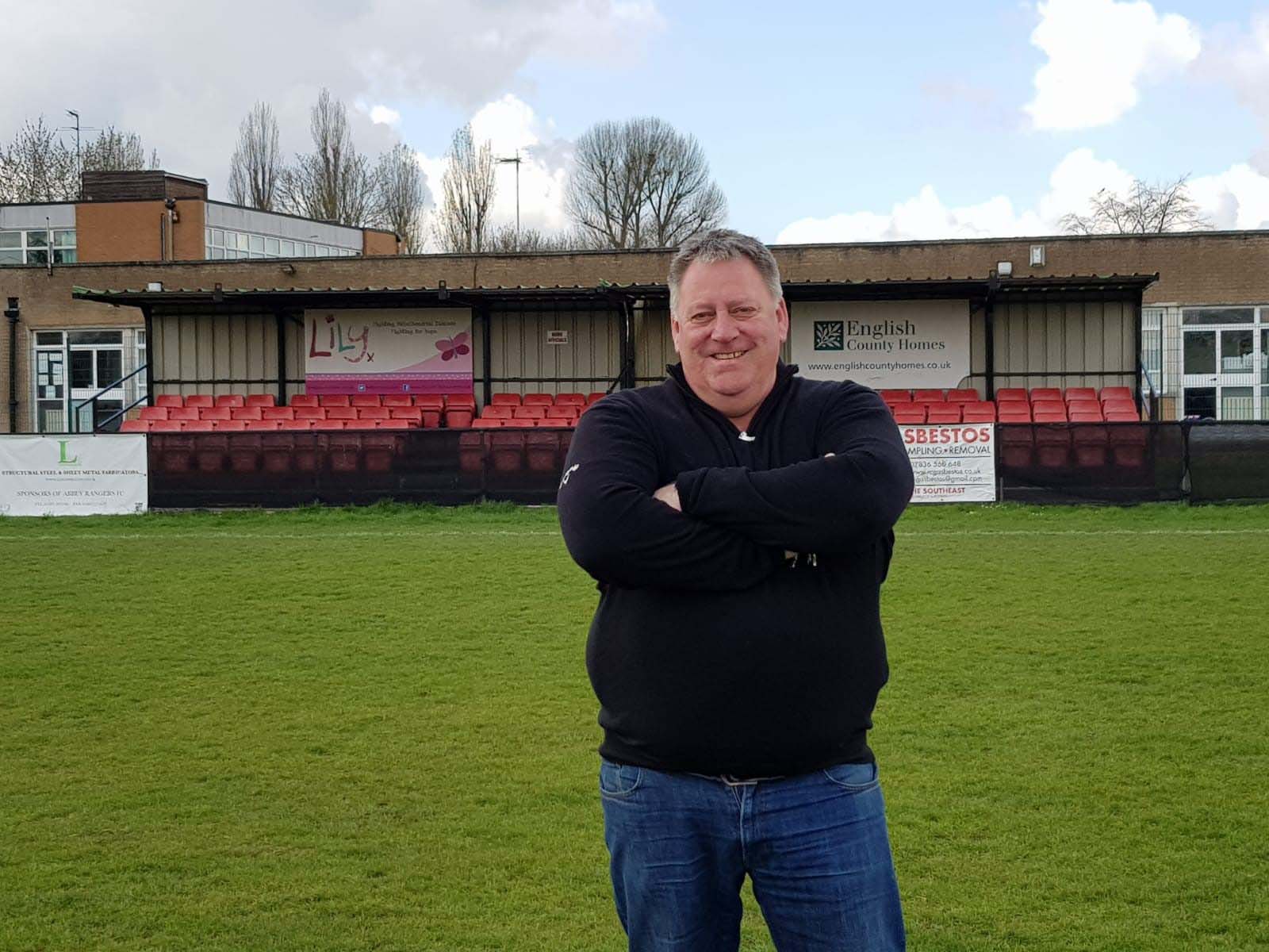 Abbey Rangers Manager happy to be working with 365 Concrete