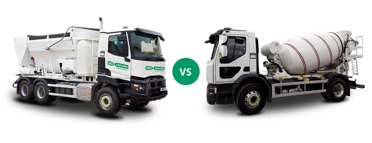 Volumetric Mixer vs Ready Mixed Concrete Drum Mixer